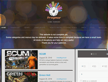 Tablet Screenshot of progesor.net